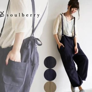 ソルベリー(Solberry)のSoulberry  サロペット Ｌサイズ(サロペット/オーバーオール)