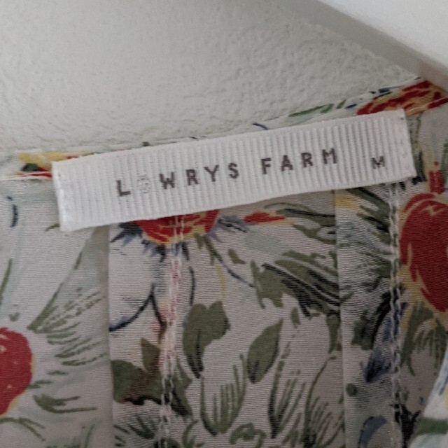 LOWRYS FARM(ローリーズファーム)のLOWRYS FARM トップス　花柄 レディースのトップス(カットソー(半袖/袖なし))の商品写真