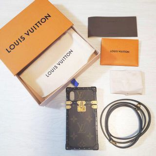 ルイヴィトン(LOUIS VUITTON)のaymd0907様専用 ルイヴィトン スマホカバー アイトランク(iPhoneケース)