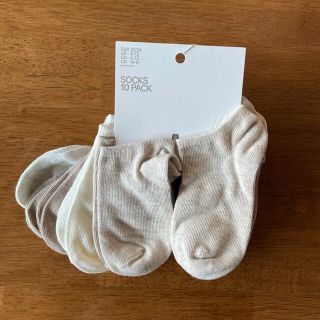 エイチアンドエム(H&M)のH&M キッズ 靴下 ソックス 14〜16cm 10足セット(靴下/タイツ)