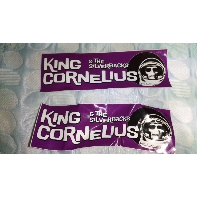 KING CORNELIUS & THE SILVERBACKS ステッカー エンタメ/ホビーのCD(ポップス/ロック(邦楽))の商品写真