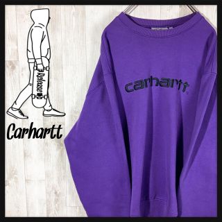 カーハート(carhartt)の【即完売品】カーハート WIP 立体刺繍ロゴ 人気カラー ゆるだぼ  スウェット(スウェット)