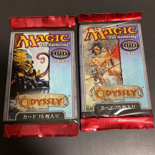 mtg オデッセイ 日本語版ブースター 2パック