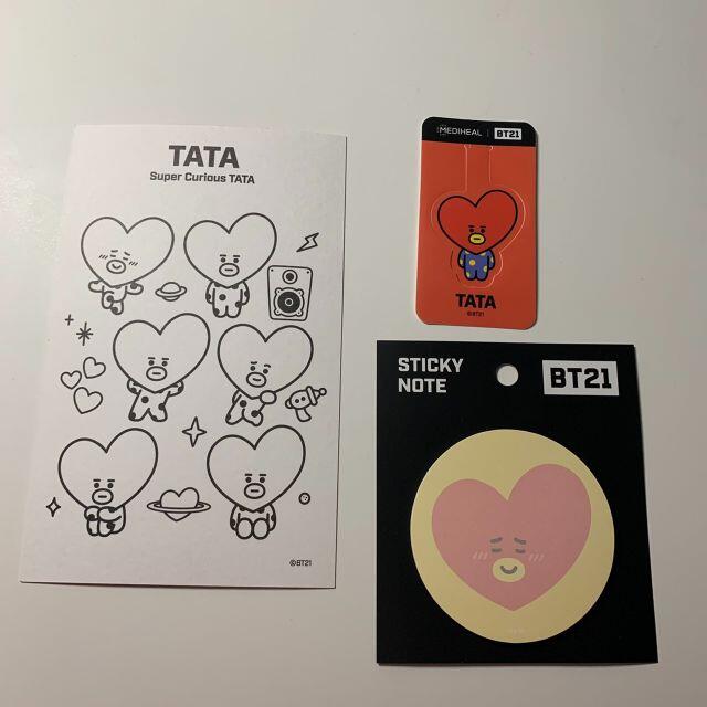 防弾少年団(BTS)(ボウダンショウネンダン)のBTS BT21 TATA セット おまけ付 エンタメ/ホビーのタレントグッズ(アイドルグッズ)の商品写真