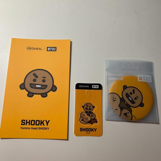 防弾少年団(BTS)(ボウダンショウネンダン)のBTS BT21 SHOOKY セット おまけ付 エンタメ/ホビーのタレントグッズ(アイドルグッズ)の商品写真