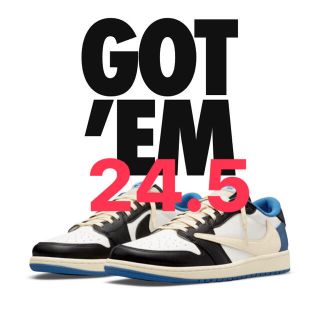 ナイキ(NIKE)のTravis Scott fragment NIKE AIR JORDAN 1 (スニーカー)