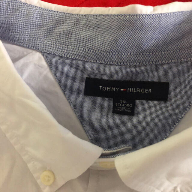 TOMMY HILFIGER(トミーヒルフィガー)の大きいサイズ 新品5XL⭐︎TOMMY HILFIGER紳士定番ボタンダウン メンズのトップス(シャツ)の商品写真