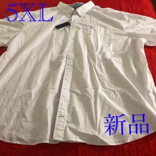 トミーヒルフィガー(TOMMY HILFIGER)の大きいサイズ 新品5XL⭐︎TOMMY HILFIGER紳士定番ボタンダウン(シャツ)