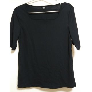 ユニクロ(UNIQLO)のユニクロ　リブスクエアネックT(Tシャツ(半袖/袖なし))