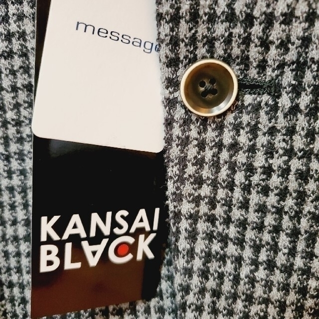 Kansai Yamamoto(カンサイヤマモト)の値下げ【KANSAI BLACK】 新品未使用タグ付  XXL メンズのジャケット/アウター(テーラードジャケット)の商品写真