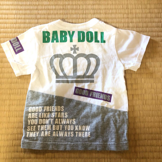 BABYDOLL(ベビードール)のBABYDOLL・Tシャツ【80サイズ】 キッズ/ベビー/マタニティのベビー服(~85cm)(Ｔシャツ)の商品写真