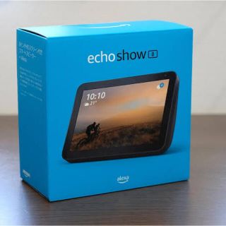 エコー(ECHO)のecho show 8 チャコール　第一世代　新品未使用未開封(スピーカー)