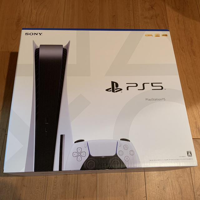 ps5 本体　保証付　新品