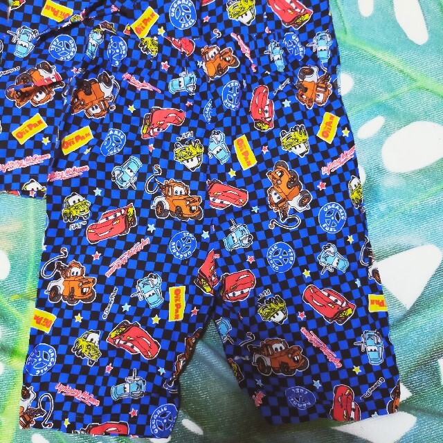 カーズsize110男の子甚平♪ キッズ/ベビー/マタニティのキッズ服男の子用(90cm~)(甚平/浴衣)の商品写真