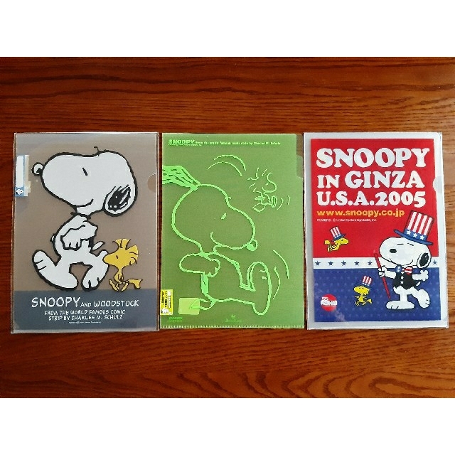 SNOOPY(スヌーピー)の【送料無料】スヌーピー　クリアファイル10枚 エンタメ/ホビーのアニメグッズ(クリアファイル)の商品写真