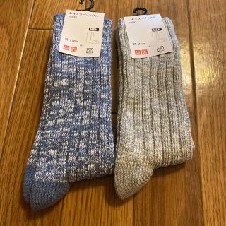 ユニクロ(UNIQLO)の【2足まとめ売り】メンズソックス　くつ下(ソックス)