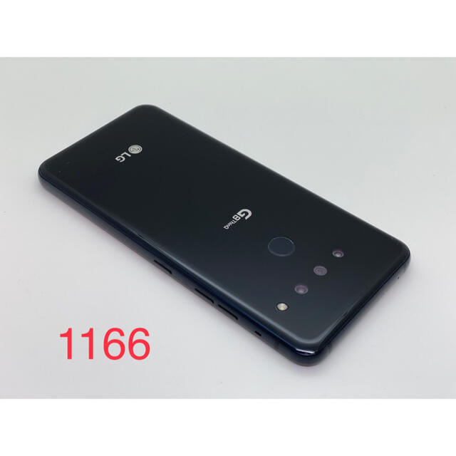 LG Electronics(エルジーエレクトロニクス)の[1166] LG G8 ThinQ 128GB ブラック SIMフリー スマホ/家電/カメラのスマートフォン/携帯電話(スマートフォン本体)の商品写真