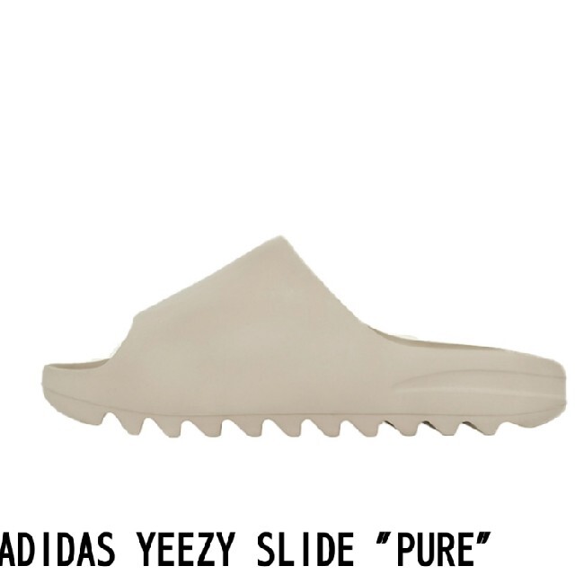 adidas(アディダス)のADIDAS YEEZY SLIDE "PURE" メンズの靴/シューズ(サンダル)の商品写真