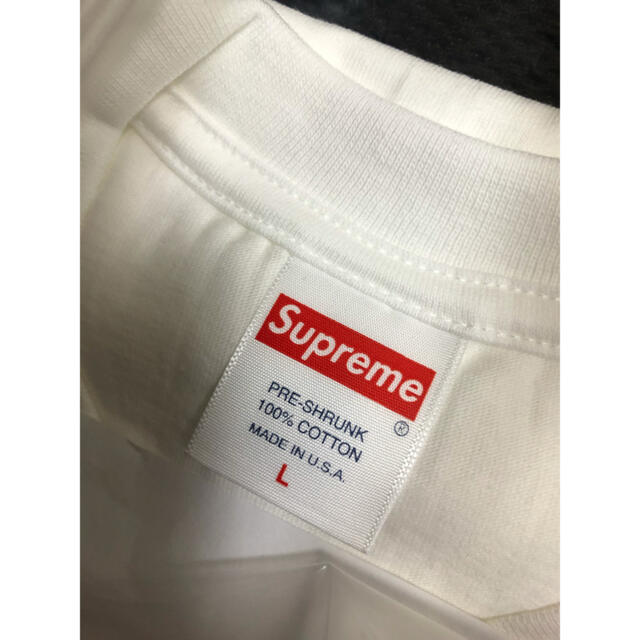 新品 Supreme Swarovski Box Logo TEE 白XL