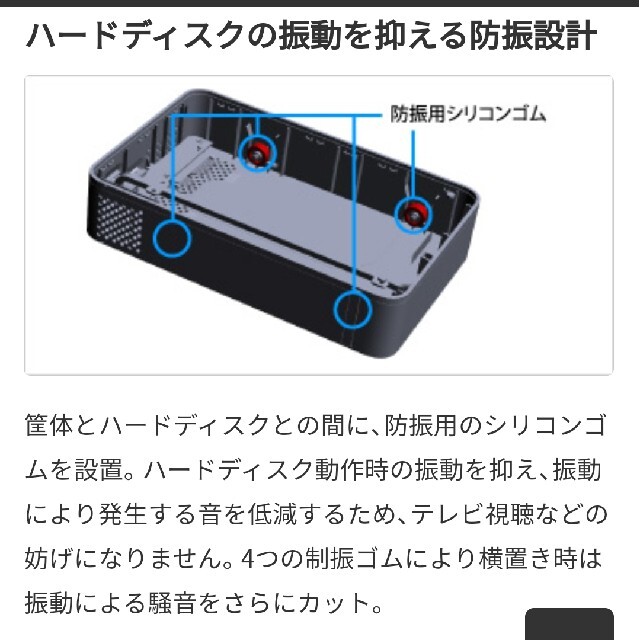 BUFFALO  外付けハードディスク　HD-LC2.0 U3N 2.0TB 7