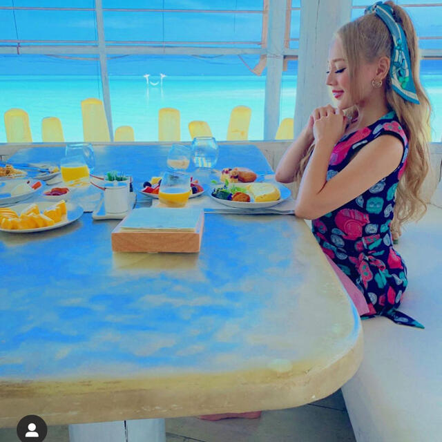 coco airi フラール オールインワン リゾート ロンパース リボン