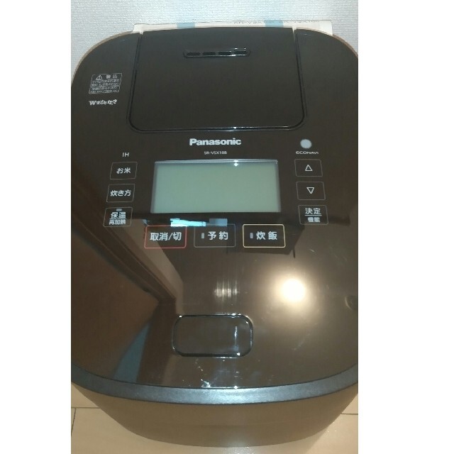 激安購入 Panasonic SR-VSX188 炊飯器 美品 １升