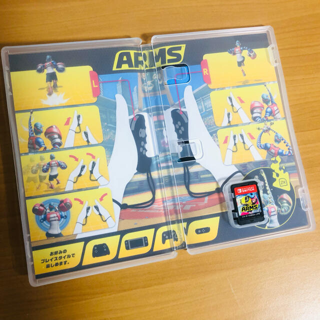 Nintendo Switch(ニンテンドースイッチ)のSwitch アームズ ARMS エンタメ/ホビーのゲームソフト/ゲーム機本体(家庭用ゲームソフト)の商品写真