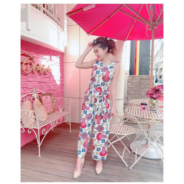 coco airi フラール オールインワン ロンパース リゾート ココ パンツ