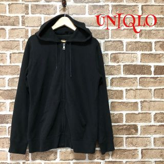 ユニクロ(UNIQLO)の【超人気】❤ユニクロ❤ パーカー 黒 〈M〉 UNIQLO トップス インナー(パーカー)