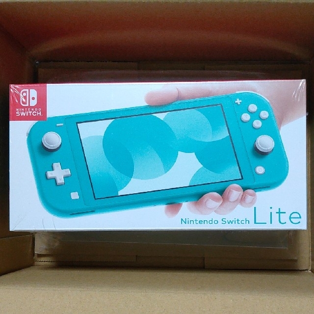 Nintendo Switch Lite ターコイズ エンタメ/ホビーのゲームソフト/ゲーム機本体(携帯用ゲーム機本体)の商品写真