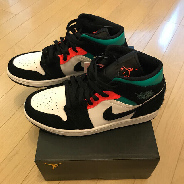 省スペース 洗える おしゃれ AIR JORDAN 1 MID SE MOUNTAINSIDE 27.5cm ...