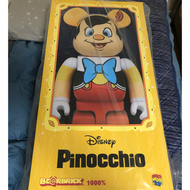 【新品】BE@RBRICK PINOCCHIO ピノキオ 1000％ ディズニー