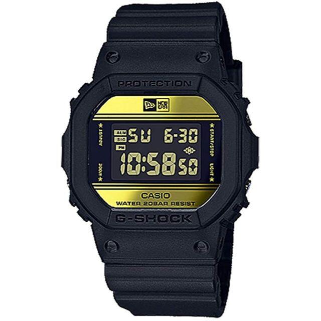 CASIO(カシオ)の35周年限定モデル★G-SHOCK×NEW ERAコラボ　DW5600NE-1 メンズの時計(腕時計(アナログ))の商品写真