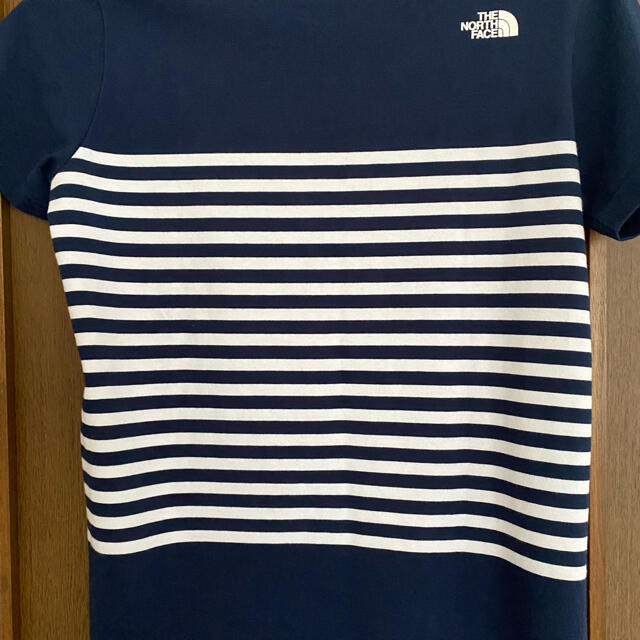THE NORTH FACE(ザノースフェイス)のノースフェイス　ボーダー　Tシャツ　M レディースのトップス(Tシャツ(半袖/袖なし))の商品写真