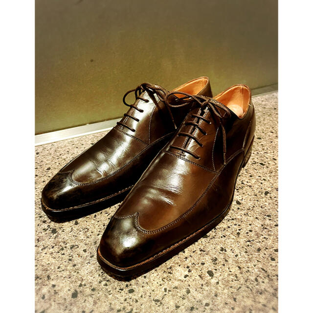 Crockett&Jones(クロケットアンドジョーンズ)のZENOBI ゼノビ ウィングチップ 43表記 28㎝ イタリア製  メンズの靴/シューズ(ドレス/ビジネス)の商品写真