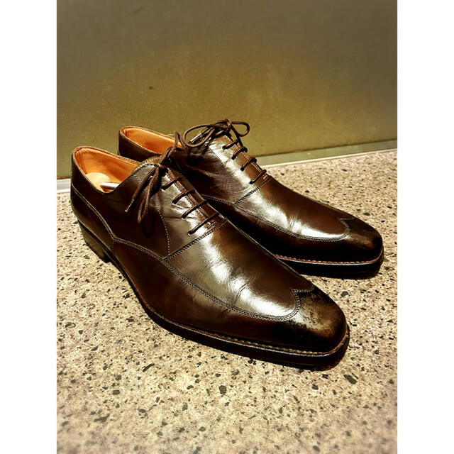 Crockett&Jones(クロケットアンドジョーンズ)のZENOBI ゼノビ ウィングチップ 43表記 28㎝ イタリア製  メンズの靴/シューズ(ドレス/ビジネス)の商品写真