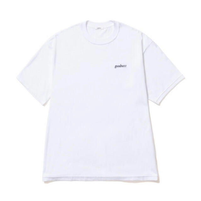 goodness logo crew neck T-shirt (WHITE) メンズのトップス(Tシャツ/カットソー(半袖/袖なし))の商品写真