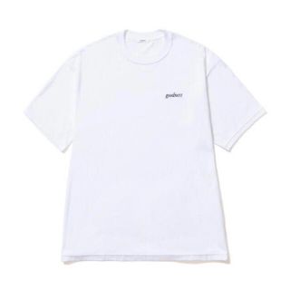 goodness logo crew neck T-shirt (WHITE)(Tシャツ/カットソー(半袖/袖なし))