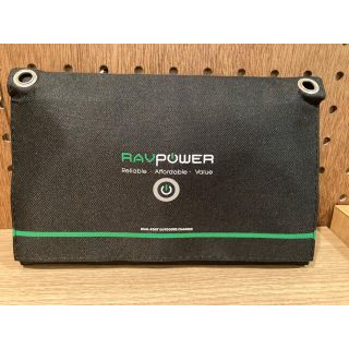 ゴールゼロ(GOAL ZERO)の☆美品 RAVPower ソーラーチャージャー RP-PC008(防災関連グッズ)