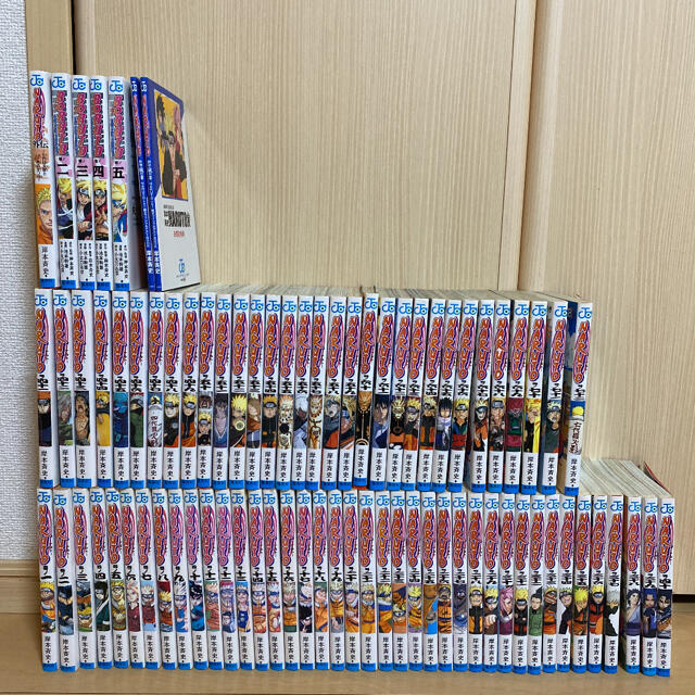 NARUTO全巻+NARUTO外伝1冊+新伝・風の書2冊