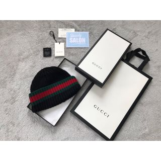 グッチ(Gucci)の【値引き交渉可】グッチ　ニット帽　ビーニー(ニット帽/ビーニー)