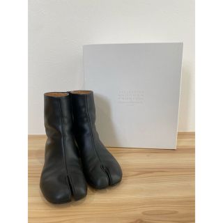 マルタンマルジェラ(Maison Martin Margiela)の【土日限定】36 メゾン マルジェラ タビ 足袋ブーツ ローヒール ブラック(ブーツ)