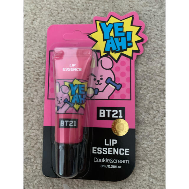 防弾少年団(BTS)(ボウダンショウネンダン)のLINE FRIENDS COOKY リップエッセンス　BT21 コスメ/美容のベースメイク/化粧品(リップグロス)の商品写真