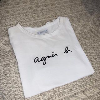 アニエスベー(agnes b.)のアニエスべー　白Tシャツ(Tシャツ(半袖/袖なし))