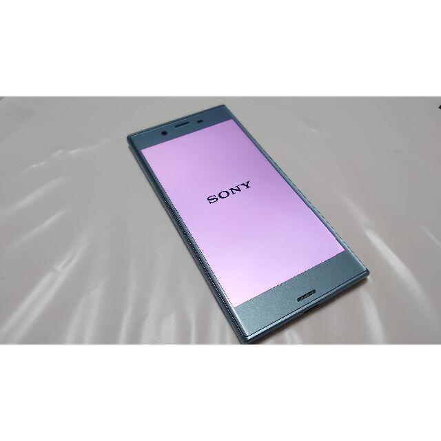 Softbank XPERIA XZs 602SO アイスブルー品