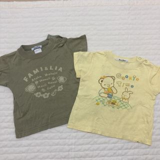 ファミリア(familiar)のファミリア  半袖Tシャツ 90 2枚セット(Tシャツ/カットソー)