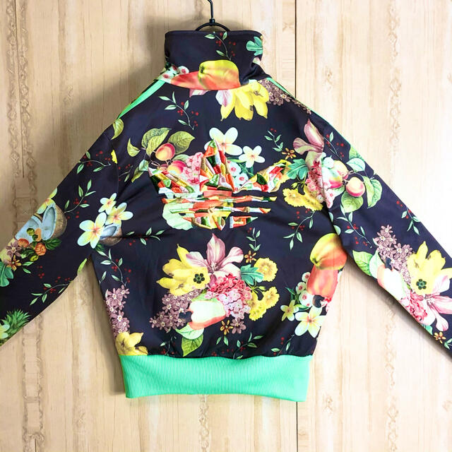 adidas - adidas アディダス ジャージ ブルゾン フローラル 花柄 刺繍