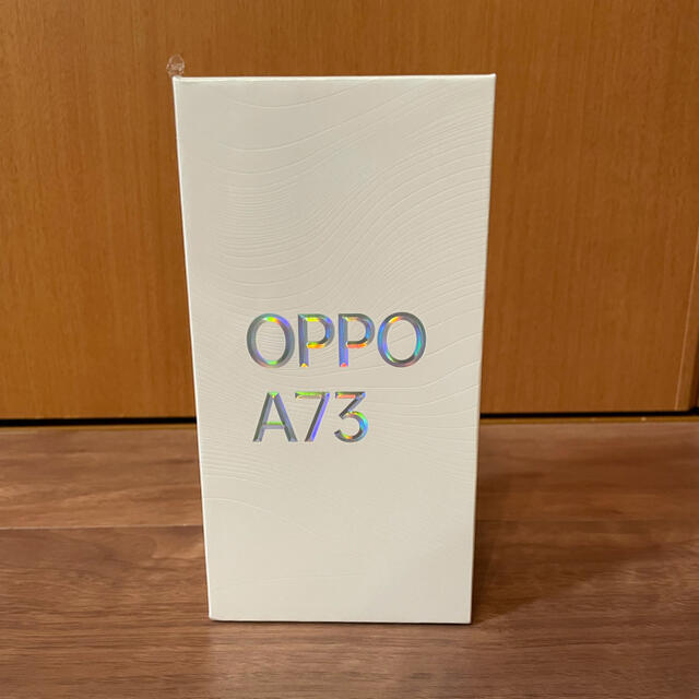 OPPO(オッポ)のOPPO A73 ネービーブルー 新品未開封 スマホ/家電/カメラのスマートフォン/携帯電話(スマートフォン本体)の商品写真