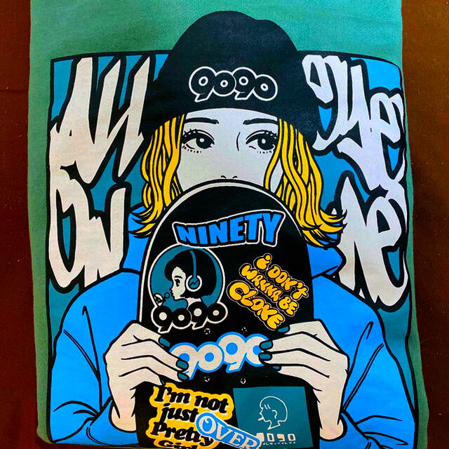 overprint × 9090 ×Hime Skater Girl Sweat メンズのトップス(スウェット)の商品写真