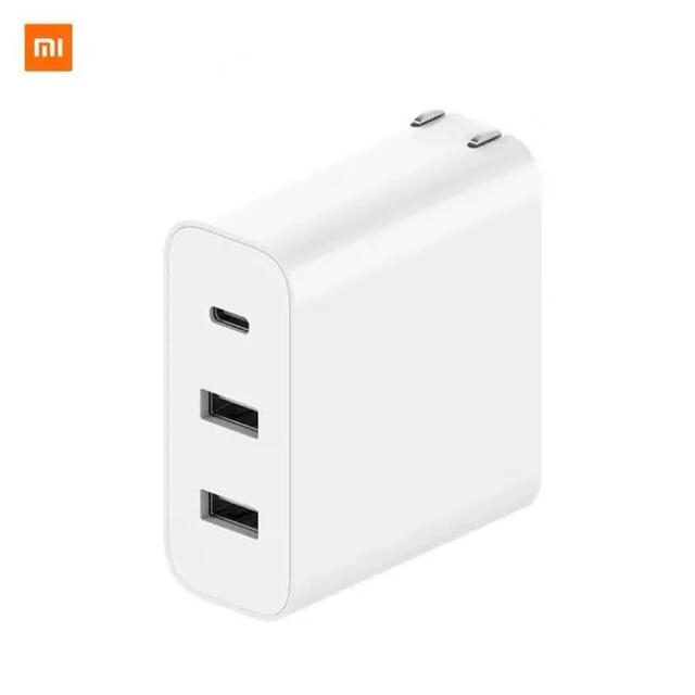 Xiaomi 65W 急速充電器 3ポート USB-C 2a1c スマホ/家電/カメラのスマートフォン/携帯電話(バッテリー/充電器)の商品写真